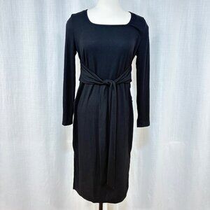 NWT Ribbed Tie-front Bodycon Dress - Soft!